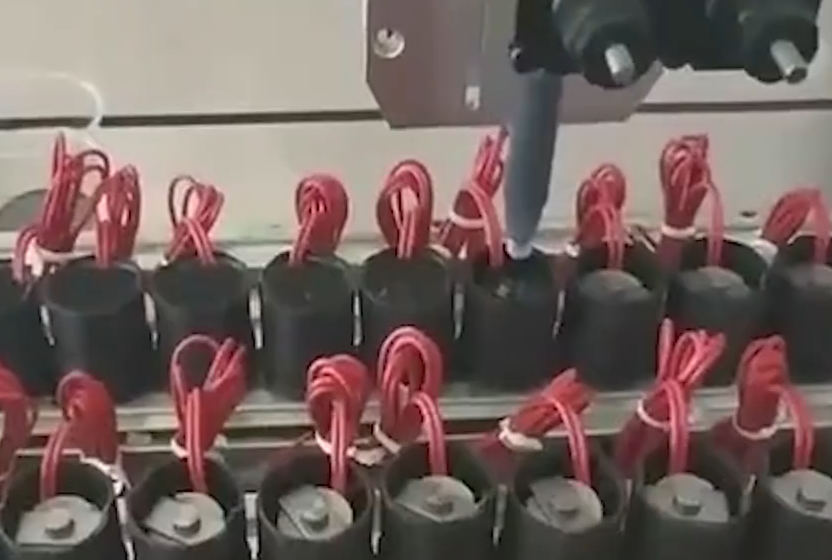 自动灌胶机电磁阀线圈环氧树脂灌胶视频演示
